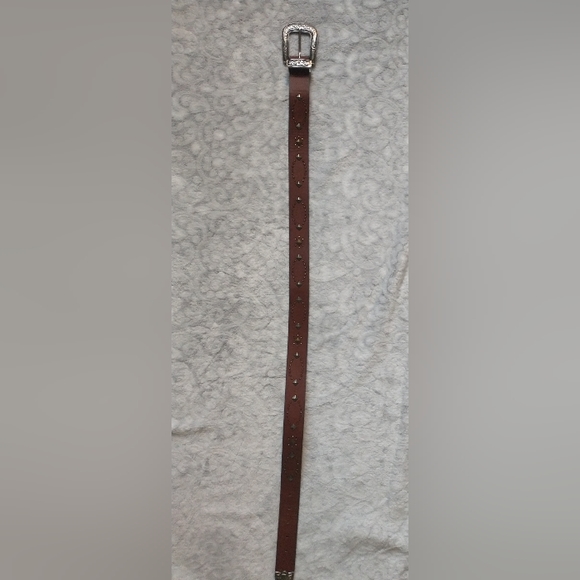 Western Style Studded Belt_ 15/32" Wide, 15" Length, 5 Holes - Picture 11 of 15